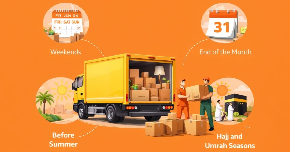 Best Time to Hire Movers in Jeddah