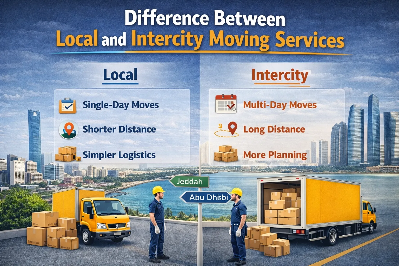 Local and Intercity Moving Services