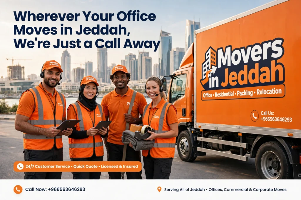 Office Relocation Services in Jeddah | Expert Movers and Packers 4 Office Movers in Jeddah 1